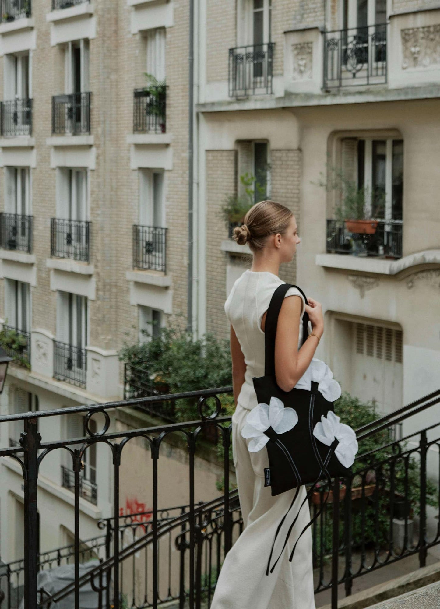 TOTE BAG LES FLEURS AU VENT